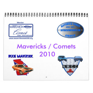 blu's Mavericks and Comets 2010 calendar