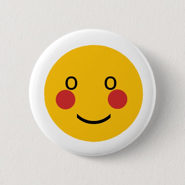 Blush 2 Inch Round Button (Front)