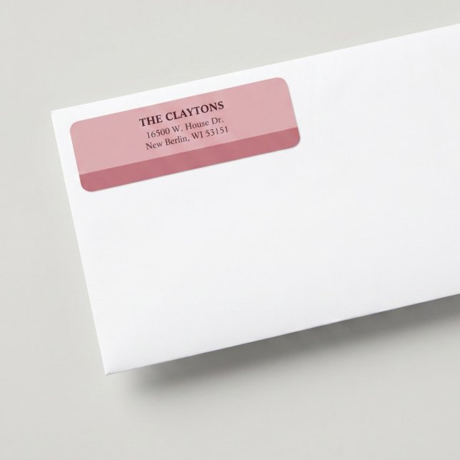 Blush Bar Return Address Labels (Creator Uploaded)