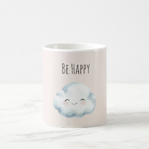 Blush Be Happy Cloud Coffee Mug