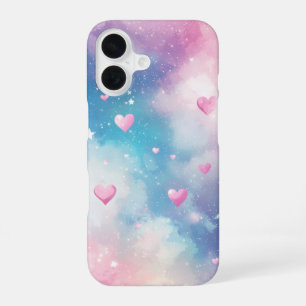 Blush Bear Pile iPhone 16 Case