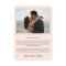 Blush Beautiful Arch Wedding Photo Love & Thanks