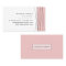 Blush & Black | Modern Geometric