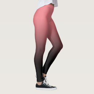 Blush Black Ombre Leggings