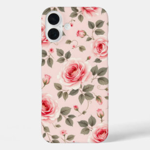 Blush Bloom iPhone 16 Plus Case
