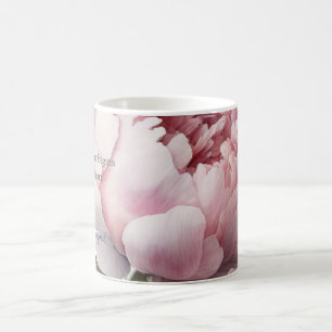 Blush bloom Mug_ Peony Coffee Mug