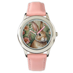 Blush Blooms and Bunny Watch  