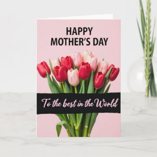 Blush Blooms Mothers Day Card