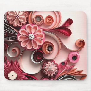 Blush Blossoms  Mouse Pad