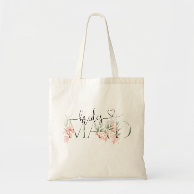 Blush Bridesmaid Proposal Tote Bag   (Front)