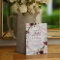 Blush Burgundy Floral Gold Frame Bridal Shower
