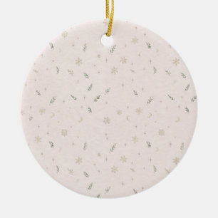Blush Celestial Christmas Ornament