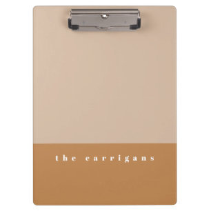 Blush Colour Block Clipboard
