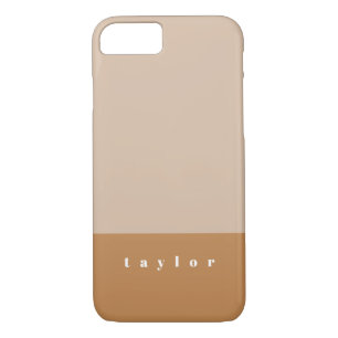 Blush Colour Block Personalized Case-Mate iPhone Case