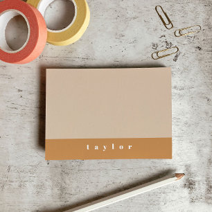 Blush Colour Block Post-it Notes