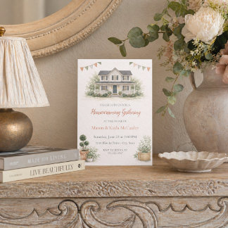 Blush Cottage Welcome Invitation