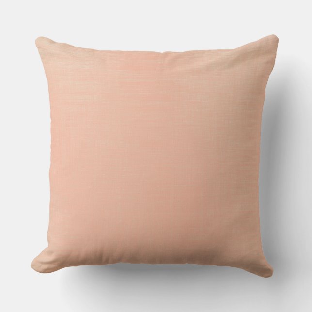 Blush Distressed Solid Colour Outdoor Pillow (Front)