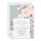 Blush & Dusty Blue Watercolor Floral Bridal Shower