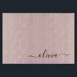 Blush Dusty Pink Modern Script Girly Monogram Name Cutting Board<br><div class="desc">Blush Dusty Pink Simple Script Monogram Name Cutting Board. This makes the perfect graduation,  birthday,  wedding,  bridal shower,  anniversary,  baby shower or bachelorette party gift for someone that loves glam luxury and chic styles.</div>