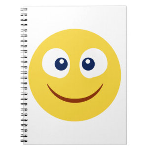 Blush Emoji Notebook