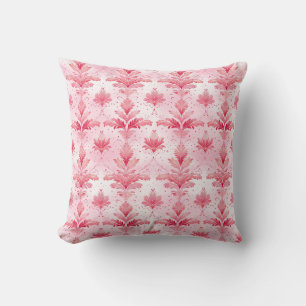 Blush Enchanted Foliage Princesscore Throw Pillow
