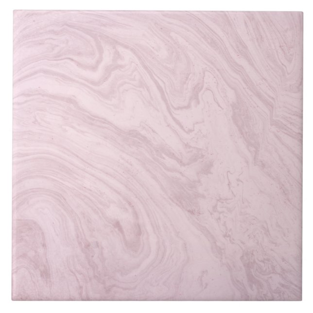 Blush Faux Marble Ceramic Tile (Front)