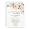 Blush Floral Brunch And Bubbly Bridal Shower