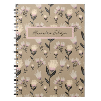 Blush Floral Journal | Modern Botanical