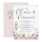 Blush Floral Petals and Prosecco Bridal Shower