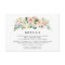 Blush Florals | Wedding Details Card