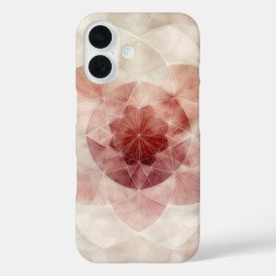 Blush Flow Petals iPhone 16 Case