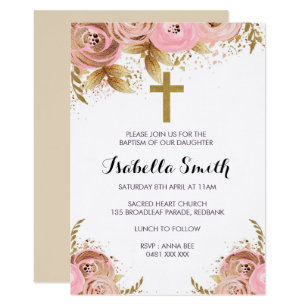 christening baptism invitations zazzle ca
