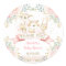 Blush Gold Floral Tribal Woodland Animals Baby