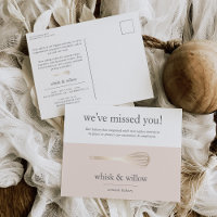 Blush & Gold Whisk | Bakery Business Reopening