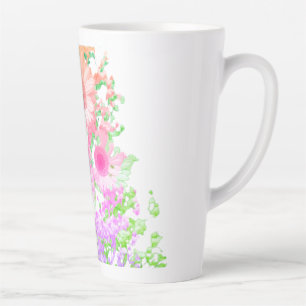 “Blush in the Night” “Pink Whispers on Black” “Sof Latte Mug