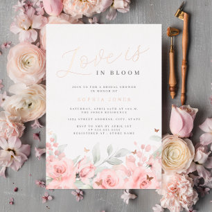 Blush Love is in Bloom Rose Gold Bridal Shower 