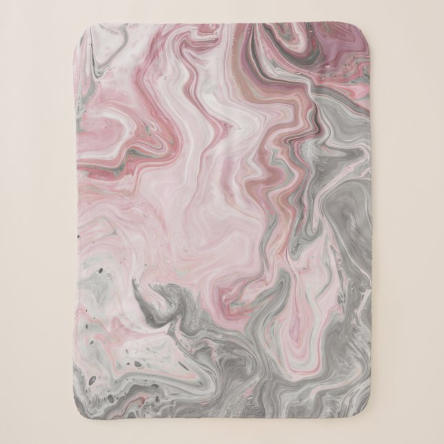 Blush Minerals Sherpa Blanket (Front)