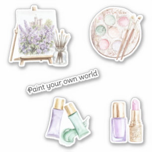 Blush Mint Paint Your Own World
