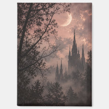 Blush Moon Gothic Castle Forest