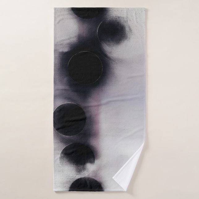 Blush Orbit Abstract (Serviette de bain)