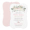 Blush Pink and Gold Floral Boho Bridal Luncheon