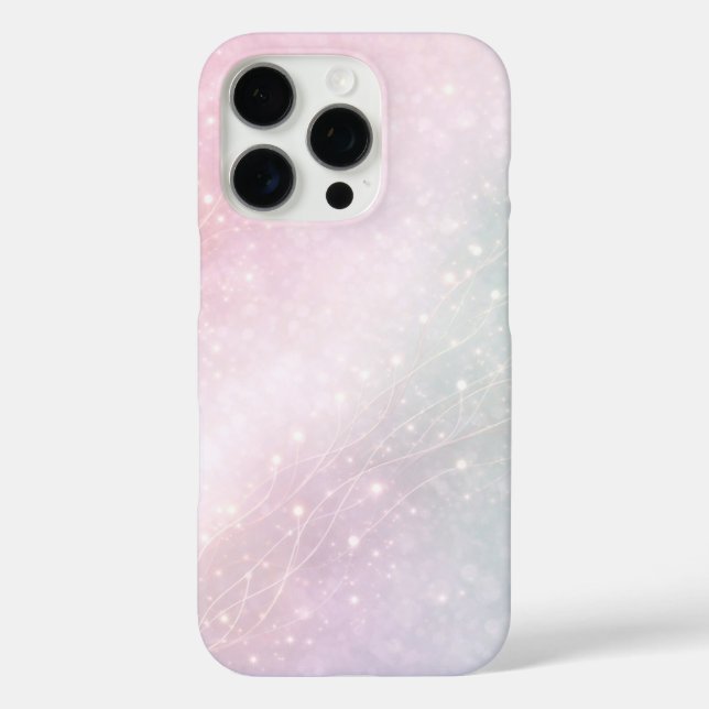 Blush pink and soft mint green patterns AI art  Case-Mate iPhone Case (Back)