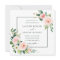 Blush Pink Bloom Wedding Square
