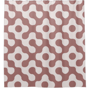 Blush Pink Bold Abstract Geometric Dots