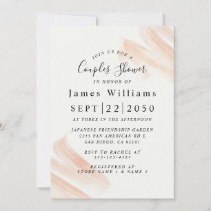 Blush Pink Bridal Shower Invitation