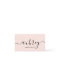 Blush Pink Calligraphy Minimalist Girly