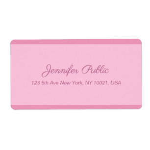 Blush Pink Calligraphy Script Elegant Livraison