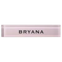 Blush Pink Dipped Modern Personalized Desk