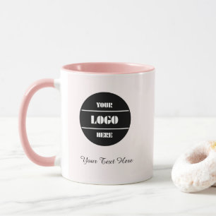 Blush Pink Elegance Coffee Mug - Personalized Gift