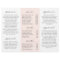 Blush Pink Elegant Business Trifold Brochure